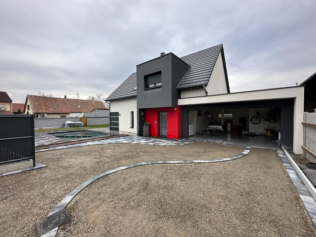 Aménagement extérieur sur BATTENHEIM Colmar 8