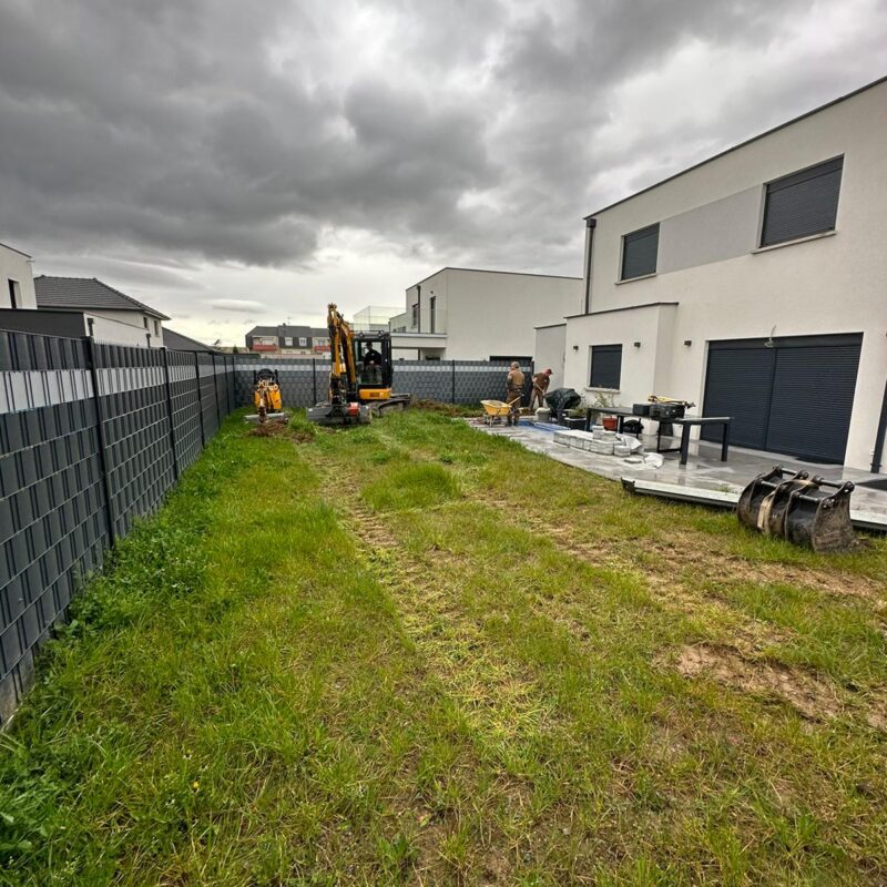 Terrasse arrosage automatique gazon Wittenheim Cernay 0
