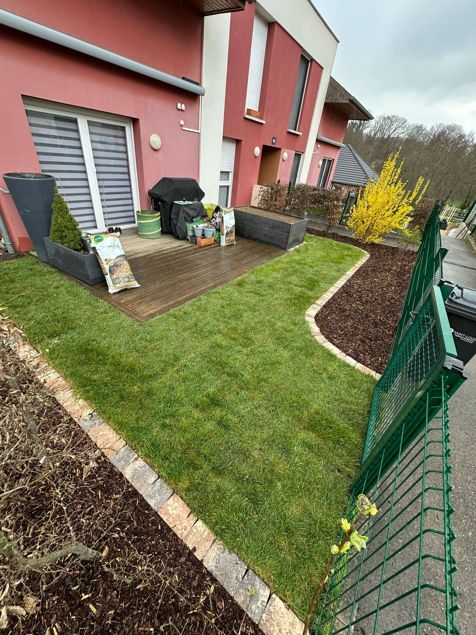 Aménagement extérieur autour de Wittenheim, Kingersheim et Mulhouse Cernay 1